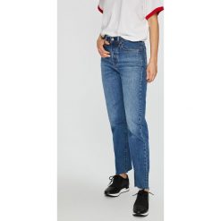 Levi's - Jeansy Wedgie Straight Love Triangle. Niebieskie jeansy damskie marki Levi's®, s, z podwyższonym stanem. Za 449,90 zł.