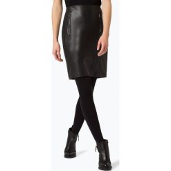 Taifun - Spódnica damska, czarny. Czarne spódniczki damskie marki Taifun, bez wzorów, ze skóry, eleganckie. Za 229,95 zł.