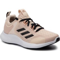 Buty adidas - Edgebounce 1.5 W G54116 Linen/Cblack/Ftwwht. Brązowe buty sportowe damskie Adidas, bez wzorów, z tworzywa sztucznego, sportowe, do biegania. W wyprzedaży za 259,00 zł.