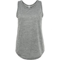 Topy sportowe damskie: Lorna Jane RESISTANCE ACTIVE TANK Koszulka sportowa white/black marl stripe