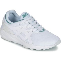 Asics Gel-Kayano Trainer Evo H7Q6N-0101 buty sneakers damskie białe 36. Białe buty sportowe damskie Asics lifestyle, bez wzorów, z materiału, sportowe, do biegania, asics gel kayano. W wyprzedaży za 249,99 zł.