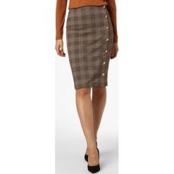 Lauren Ralph Lauren - Spódnica damska, brązowy. Pomarańczowe spódniczki damskie Lauren Ralph Lauren, s, w kratkę, eleganckie, ołówkowe. Za 349,95 zł.
