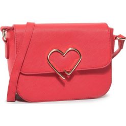 Torebka MONNARI - BAG0380-005 Red. Czerwone listonoszki damskie Monnari, bez wzorów, ze skóry ekologicznej, bez dodatków. W wyprzedaży za 129,00 zł.