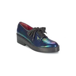 Derby Sonia Rykiel 676367. Niebieskie półbuty damskie marki Sonia Rykiel, bez wzorów, bez obcasa, bez zapięcia. Za 1943,20 zł.