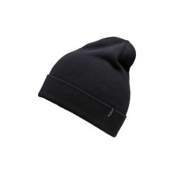 Czapki Selected 16052444 LETH BEANIE. Czarne czapki męskie Selected, bez wzorów. Za 80,36 zł.