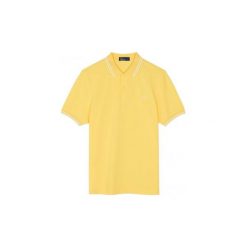 Koszulki polo z krótkim rękawem Fred Perry Twin Tipped Polo 1964 Yellow. Żółte koszulki męskie Fred Perry, s, bez wzorów, z krótkim rękawem. Za 257,95 zł.
