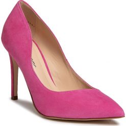 Szpilki SOLO FEMME - 34230-A8-K93/000-04-00 Fuksja. Różowe półbuty damskie Solo Femme, bez wzorów, ze skóry, eleganckie, bez obcasa, na obcasie, bez zapięcia. Za 339,00 zł.