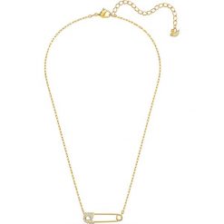 Swarovski - Naszyjnik So Cool. Żółte naszyjniki damskie Swarovski, z kryształem, metalowe. W wyprzedaży za 219,90 zł.