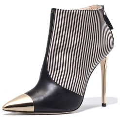 Botki Elisabetta Franchi. Żółte botki damskie Elisabetta Franchi, ze skóry, bez obcasa, na obcasie, bez zapięcia. Za 2870,00 zł.