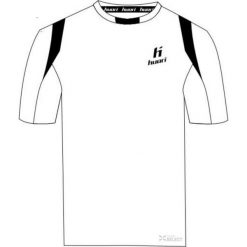 T-shirty chłopięce: Huari Koszulka juniorska LIBERTI JUNIOR T-SHIRT White/ Black r. 152