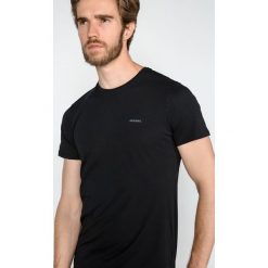 Diesel 3-pack Dolna koszulka Czarny. Czarne koszulki męskie Diesel, xxl, bez wzorów, z bawełny, bez kołnierzyka, bez rękawów. Za 214,95 zł.