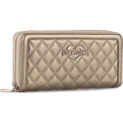 Portfele damskie: Duży Portfel Damski LOVE MOSCHINO - JC5507PP15LA0901 Oro