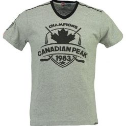 T-shirty męskie: Koszulka „Jiacommo” w kolorze szarym