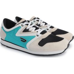 Diesel Sneakersy "E-Boojik". Białe sneakersy męskie Diesel, bez zapięcia. Za 299,00 zł.
