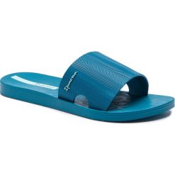 Klapki IPANEMA - Way Fem 26307 Blue/Blue 20729. Niebieskie klapki damskie marki Ipanema, bez wzorów, z tworzywa sztucznego, bez obcasa. Za 79,99 zł.