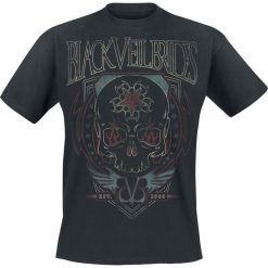 T-shirty męskie: Black Veil Brides Skull Flames T-Shirt czarny