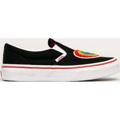 Vans - Tenisówki dziecięce. Czarne trampki dziewczęce Vans, z gumy. Za 199,90 zł.