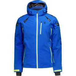 Kurtka narciarska SPYDER PINNACLE GTX Niebieski. Niebieskie kurtki narciarskie męskie marki Spyder, z tkaniny, gore-tex. Za 3948,00 zł.