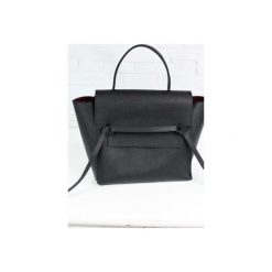 SKÓRZANA SHOPPER FERRO BLACK SAFFIANO. Czarne torby damskie na zakupy marki Fabiola, ze skóry, duże. Za 364,00 zł.