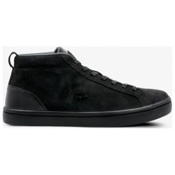 Lacoste Straightset C 318 1 buty damskie, czarny, rozmiar 37,5. Czarne buty sportowe damskie Lacoste, bez wzorów, ze skóry, klasyczne, tenisowe. W wyprzedaży za 314,49 zł.