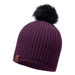 Czapka w kolorze fioletowym. Fioletowe czapki damskie Buff, z materiału. W wyprzedaży za 84,95 zł.