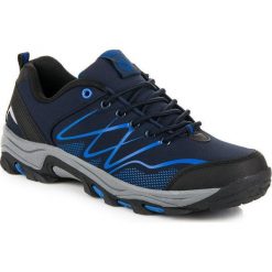 Buty trekkingowe damskie: Niskie buty trekkingowe AX BOXING niebieskie