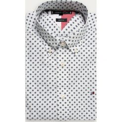 Tommy Hilfiger - Koszula. Niebieskie koszule męskie TOMMY HILFIGER, s, bez wzorów, z bawełny, casualowe, button down, z długim rękawem. Za 399,90 zł.