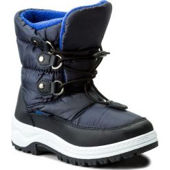 Buty zimowe chłopięce: Śniegowce ACTION BOY – CYL6019A-3 Granatowy