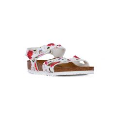 Klapki Birkenstock RIO CHINA FLOWER. Białe klapki damskie Birkenstock, bez wzorów. Za 252,70 zł.