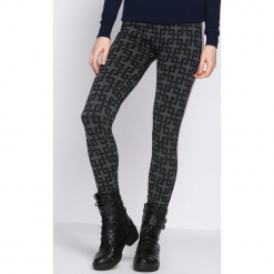 Szaro-Granatowe Legginsy Particular Taste. Szare legginsy damskie marki Born2be, uniwersalny. Za 39,99 zł.