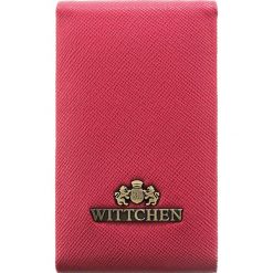 Etui na wizytówki. Czarne etui damskie Wittchen, ze skóry. Za 189,90 zł.
