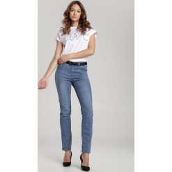 Niebieskie Jeansy Phrimisa. Niebieskie jeansy damskie Renee. Za 79,99 zł.