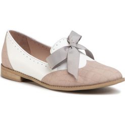 Lordsy L37 - Mouse World SS89S9 Pink/White. Różowe półbuty damskie L37, ze skóry, bez obcasa, na obcasie. Za 639,00 zł.