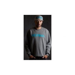 Bluza Klasyk Blue. Szare bluzy męskie marki Norma, l, z nadrukiem, bez kołnierzyka, bez rękawów, bez kaptura. Za 145,00 zł.