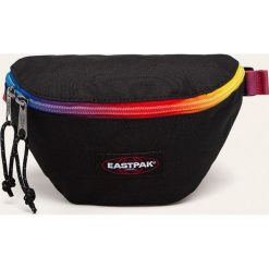 Eastpak - Nerka. Czarne nerki damskie Eastpak, z aplikacjami, z materiału, małe, z aplikacjami. Za 129,90 zł.