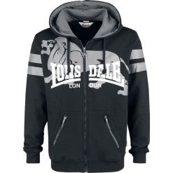 Bluzy męskie: Lonsdale London Pamper End Bluza z kapturem rozpinana czarny