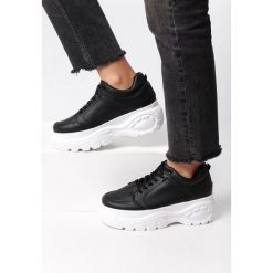 Czarne Sneakersy Fancied. Czarne sneakersy damskie Born2be. W wyprzedaży za 69,99 zł.