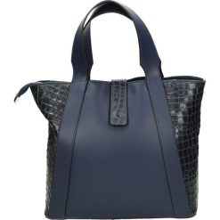 Torebki klasyczne damskie: Torba - 142-02-M BLU