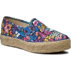 Espadryle damskie: Espadryle KEDS – Triple Decker WF54731 Lib Floral Blue