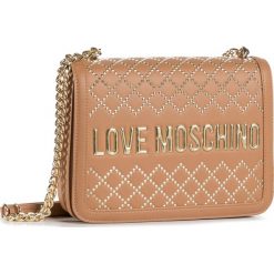 Torebka LOVE MOSCHINO - JC4050PP1BLG0201 Cammellio. Pomarańczowe torebki klasyczne damskie Love Moschino, bez wzorów, ze skóry ekologicznej, klasyczne, bez dodatków. Za 1019,00 zł.