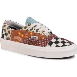 Tenisówki VANS - Era VN0A4U391IO1 (Tiger Patchwork) Blktrwht. Pomarańczowe półbuty damskie Vans, bez wzorów, z gumy, bez zapięcia. Za 369,00 zł.