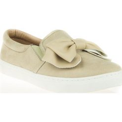 Espadryle z Kokardą (37). Brązowe espadryle damskie bez wzorów, bez obcasa. Za 49,00 zł.