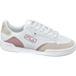 Sneakersy damskie Fila białe. Białe sneakersy damskie Fila, z gumy. Za 159,90 zł.