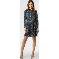 Marie Lund - Sukienka damska, niebieski. Niebieskie sukienki damskie Marie Lund, z nadrukiem, eleganckie, bez kołnierzyka, z krótkim rękawem, krótkie, mini. Za 379,95 zł.