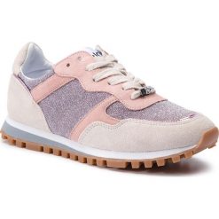 Sneakersy LIU JO - Alexa BXX049 PX037 White/Pink. Różowe półbuty damskie Liu Jo, ze skóry. Za 469,00 zł.