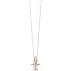 Naszyjnik - , Diament 0,09ct. Żółte naszyjniki damskie marki W.KRUK, z diamentem, złote. Za 1160,00 zł.