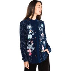 Desigual Francis Koszula Niebieski. Niebieskie koszule damskie Desigual, xs, z wiskozy. Za 352,95 zł.