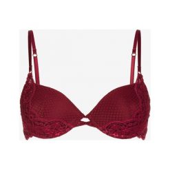 Heidi Klum Intimates Tempting Lily Biustonosz Czerwony. Czerwone biustonosze Heidi Klum Intimates, bez wzorów, z elastanu. Za 309,95 zł.