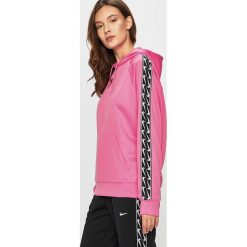 Nike Sportswear - Bluza. Żółte bluzy damskie Nike Sportswear, s, z aplikacjami, z bawełny, bez rękawów, z kapturem. Za 239,90 zł.