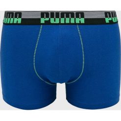Puma - Bokserki (2 pack). Niebieskie bokserki męskie Puma, bez wzorów, z elastanu. W wyprzedaży za 59,90 zł.